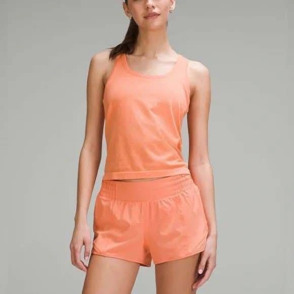 Lululemon Swiftly Tech Racerback Tank Top Women's Size 8 Orange Sleeveless - Picture 1 of 5